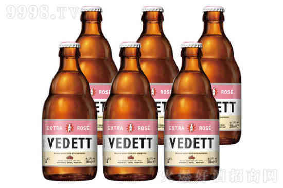 比利时原装进口白熊玫瑰红啤酒精酿小麦啤酒330ml×6瓶