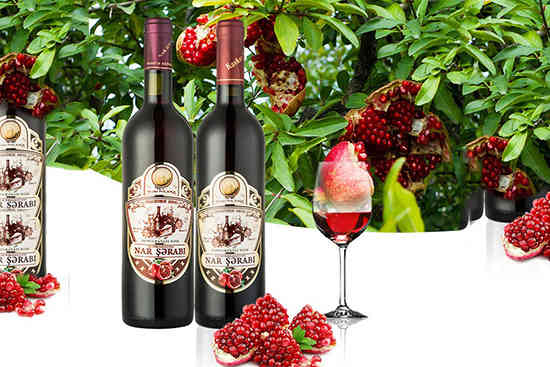 阿塞拜疆进口石榴红酒