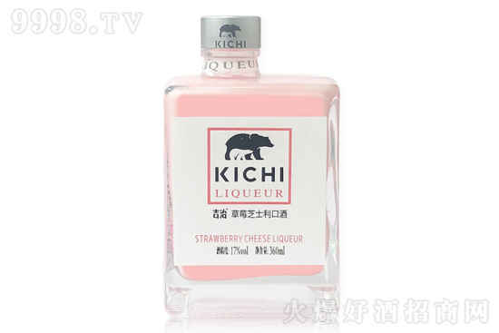 17°吉治草莓芝士利口酒 女士低度果酒360ml价格,多少钱? 17°吉治草莓芝士利口酒 女士低度果酒360ml价格,多少钱?