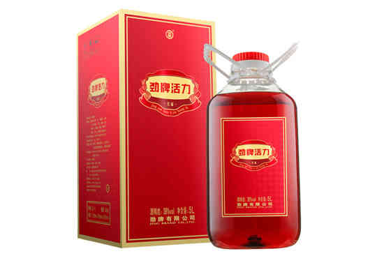 38°劲牌活力酒红福5L价格，多少钱？