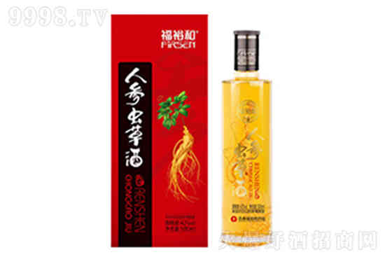 长白山福裕和人参虫草酒42°500ml