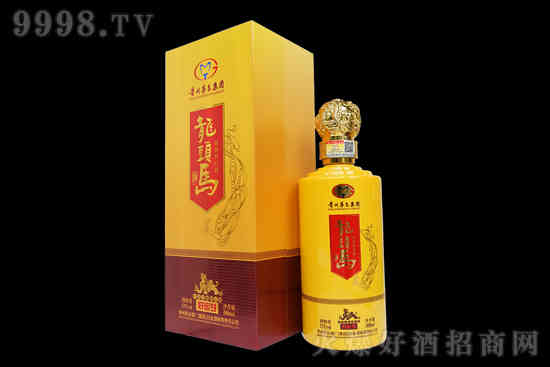 53°龙头马酒好运9酱香型白酒500ML单瓶装