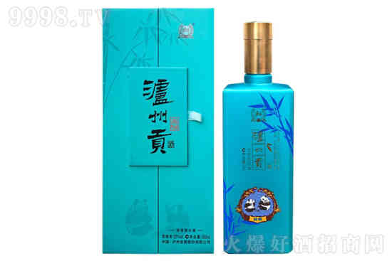 52°泸州老窖白酒泸州贡酒翡绿浓香型白酒500ml价格，多少钱？