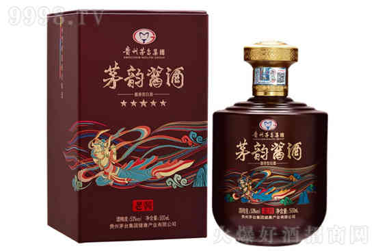 53°贵州茅台集团健康产业公司茅韵酱酒老酱飞天侍女图礼盒高度酱香型白酒500ml价格，多少钱？