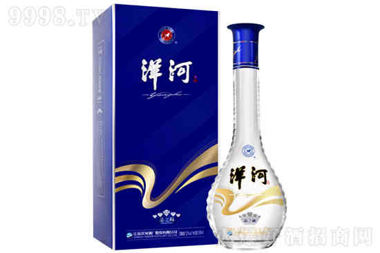 52°洋河晶之藏蓝色经典卡盒绵柔型高度白酒500ml价格，多少钱？