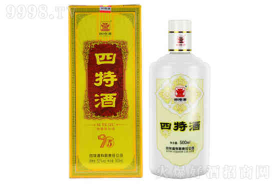 52°四特酒T5特香型白酒500ml价格，多少钱？