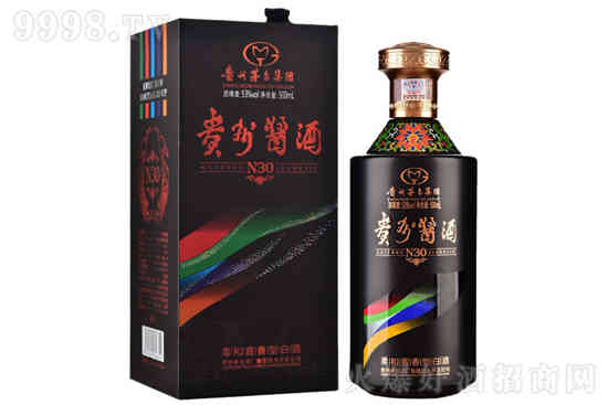 53°贵州酱酒N30飞天仕女图柔和酱香型白酒500ml价格，多少钱？