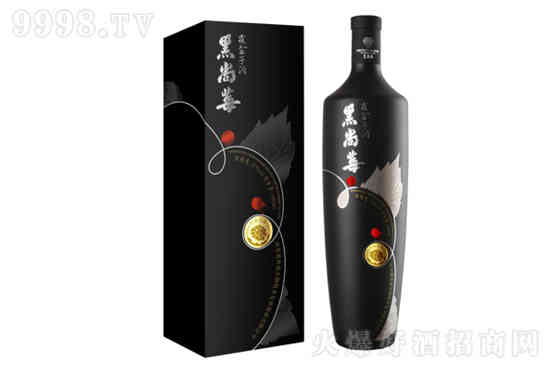 黑尚莓21度覆盆子尊品中式红酒