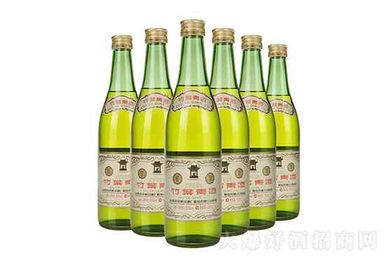 杏花村汾酒50度复古竹叶青酒