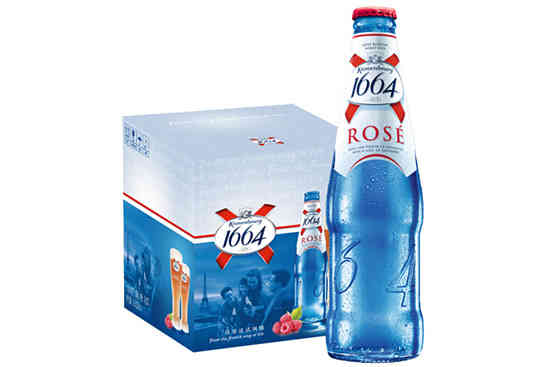 1664啤酒桃红啤酒