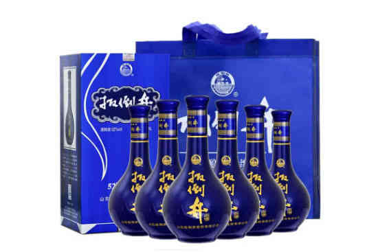 52°扳倒井蓝花坛白酒价格，多少钱一箱