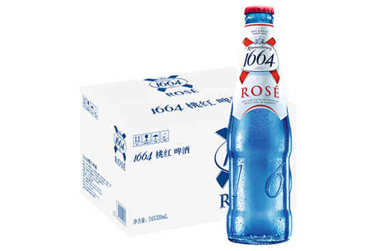 1664啤酒桃红啤酒