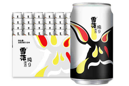 雪花啤酒纯9