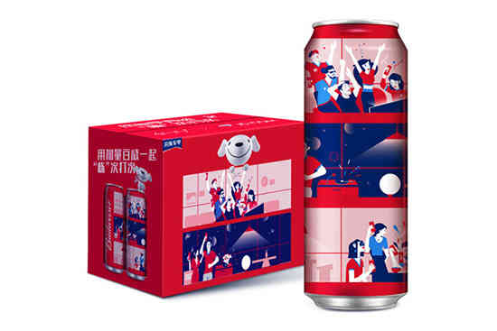 百威啤酒 夏日限量嗨聚罐