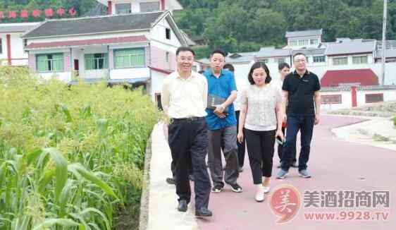李保芳到仁怀大坝调研有机高粱基地建设和乡村经济发展