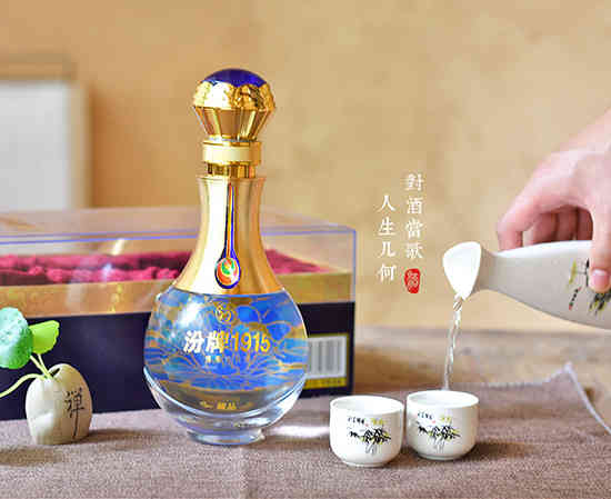山西汾酒集团汾牌1915藏品52度纯粮食清香型白酒