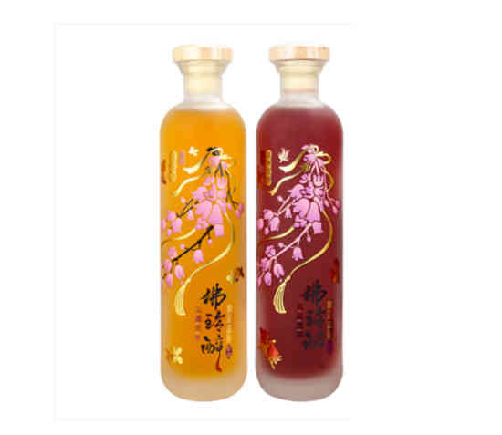澳迪尼佛玲醉桂花酿洛神花酿果酒6度368ml×2两瓶装