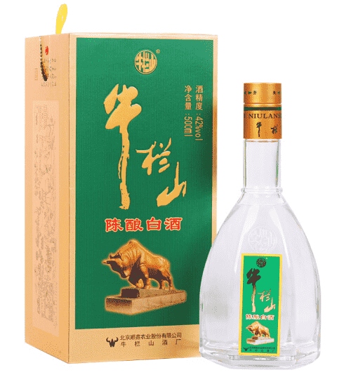 牛栏山陈酿白酒（绿盒）