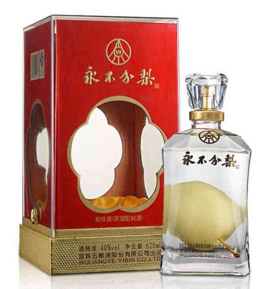40°永不分梨有梨系列梨花装620ml价格，多少钱？
