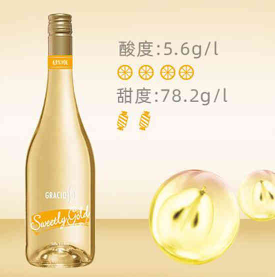 雷司虹颜（葡萄味）鸡尾酒德国进口多口味女生微醺酒750ML