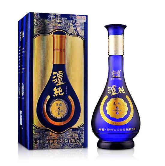 52°泸州老窖泸纯S6蓝瓶500ml价格，多少钱？