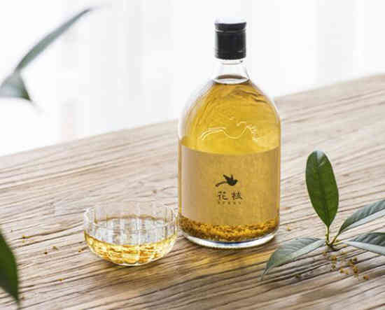 花枝桂花酒水果酒女士低度酒