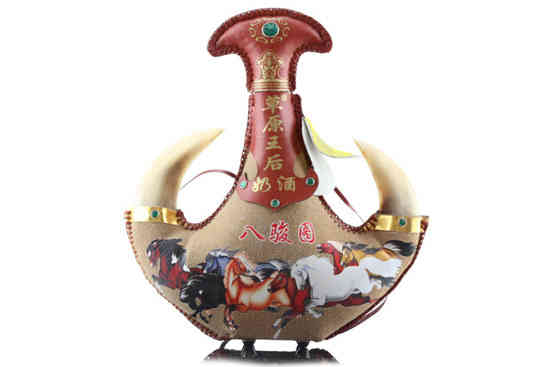 38°草原皇后奶酒八骏图450ml价格，多少钱？