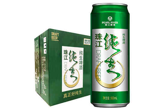 珠江啤酒 纯生啤酒