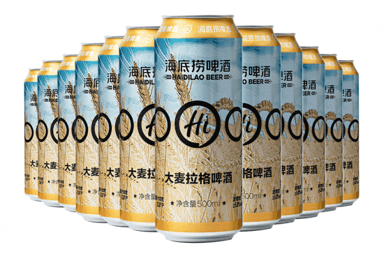 海底捞 大麦拉格精酿啤酒