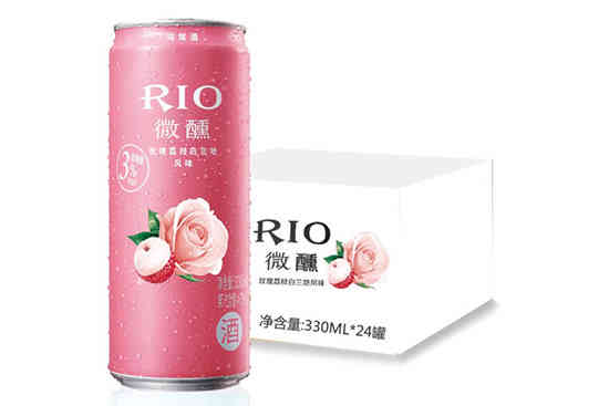 锐澳鸡尾酒 玫瑰荔枝白兰地风味