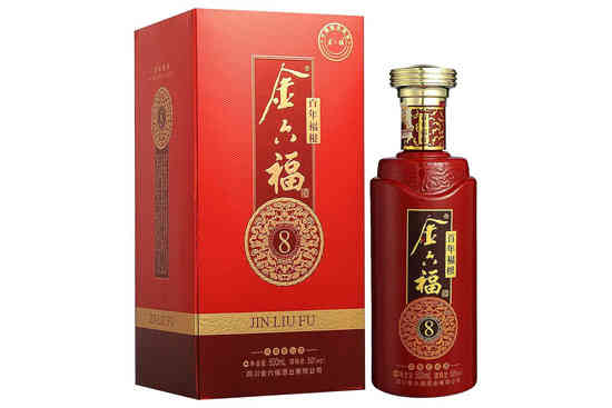 50°金六福酒百年福根8 500ml价格，多少钱？