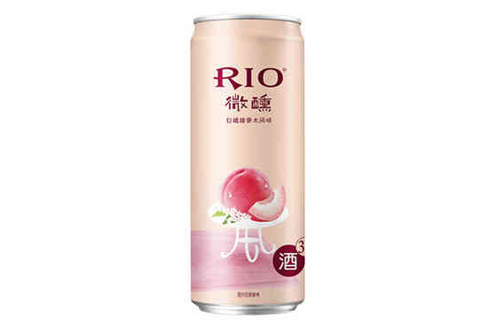 锐澳鸡尾酒 微醺系列白桃接骨木风味