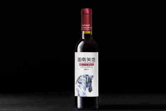 迦南美地小马驹赤霞珠美乐干红葡萄酒宁夏红酒375ml