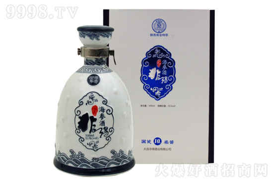 51°非得海参酒·国瓷名酱10（酱香）500ml价格，多少钱？