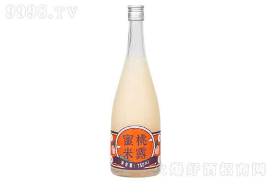 0.5度浙一家蜜桃米露酒 低度甜米酒750ml价格，多少钱？